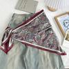 Multi-Functional Triangle Scarf Matching Pants Waist Belt Fashion Decorative Headscarf  Women Girls