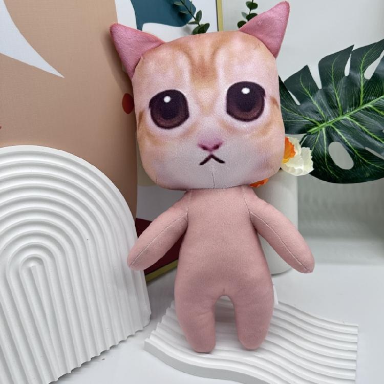 Животные Плюшевая Подушка-Плед Кошачьи Мягкая Игрушка El Gato Животные Плюшевые для Расслабления и Игр Мягкие Игрушки Кукла