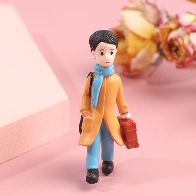 2 шт. парной куклы игрушечная модель кукольное украшение миниатюрное домашнее украшение своими руками