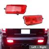 2Pcs LED Rear Bumper Brake Lamp Fog Light For 2005-2010 Jeep Grand Cherokee WK1