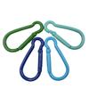 DIY Safety Buckle 45x24mm Camping Making Jewelry Carabiner Hook Key Ring Keychain Clip D Carabiner