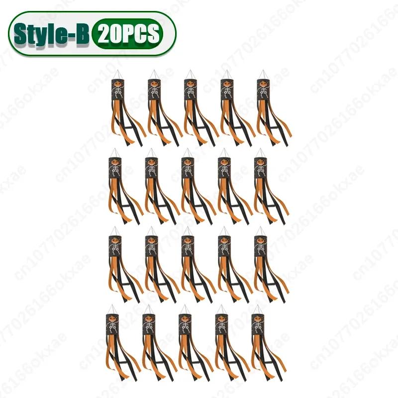 20 шт. новый флаг-ветроуказатель для Хэллоуина с привидением, водонепроницаемый флаг-призрак, украшение для патио, фестиваль привидений, наружные украшения