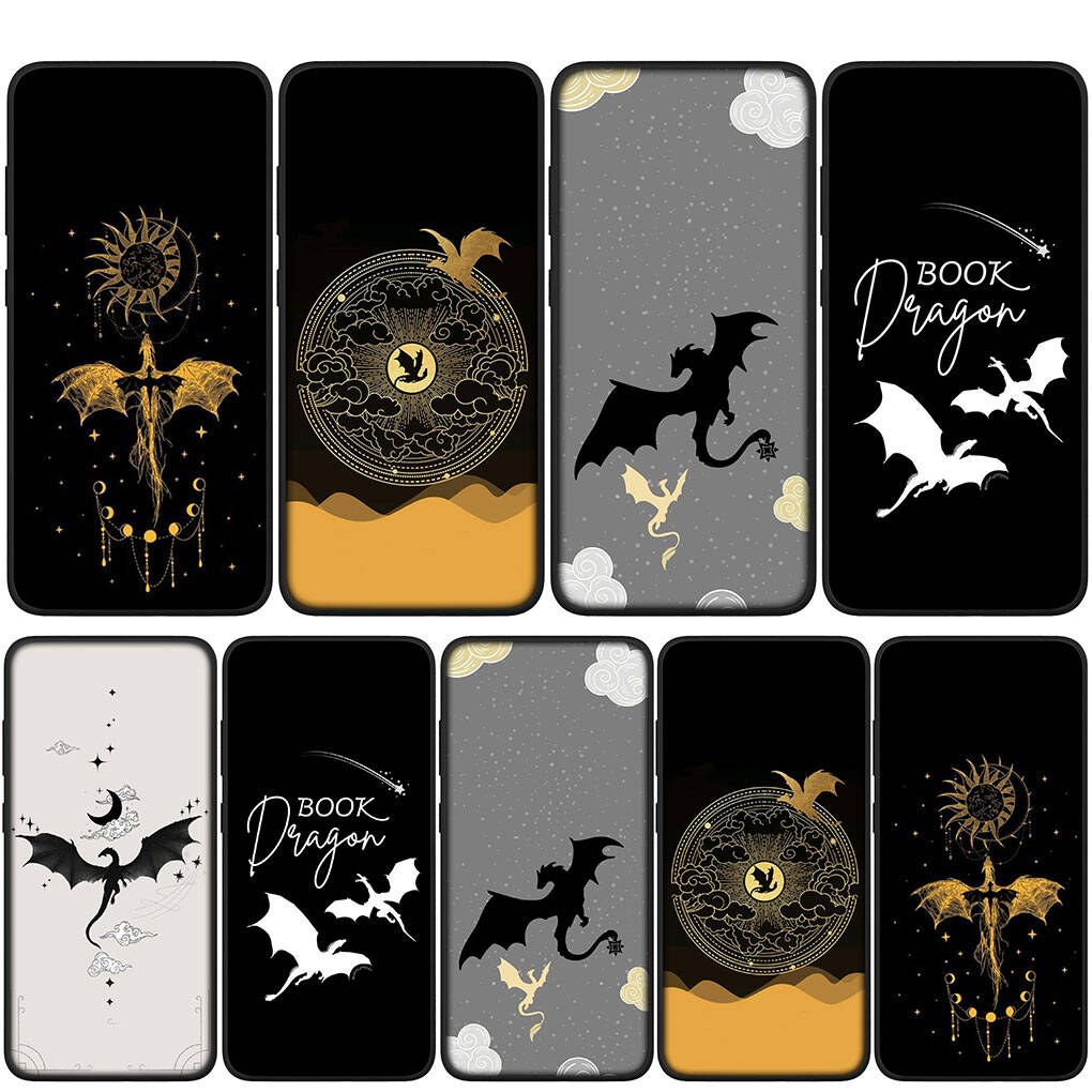 Для Motorola Moto Edge 70 60 50 G54 G86 Samsung Galaxy S25 iPhone 17 16 15 Xiaomi Redmi Note 14 13 Pro Max Чехол-книга для телефона Обложка фильма «Четвертое крыло»