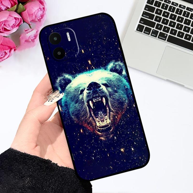 For Redmi A1 A2 Case Cute Color Printing Soft TPU Silicone Phone Cover For Redmi A2 Plus A1+ A2+ Shockproof Coque Bumper Covers