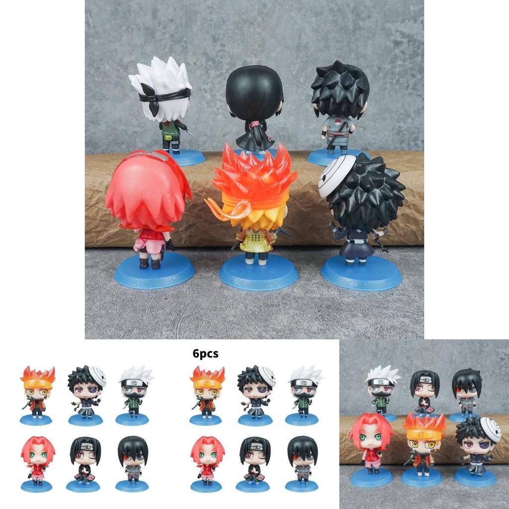 Naruto Pvc Figure Collection With Assembly For Display And Anime Enthusiasts