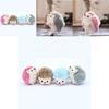 Cute Stuffed Hedgehog Keychain Plush Toy Soft Pp Cotton Small Gift For Kids