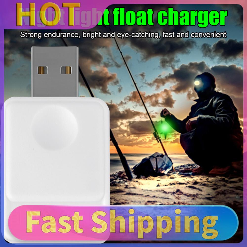 Светящееся USB зарядное устройство CR425 Батарея Электронный рыболовный поплавок Зарядное устройство для батареи