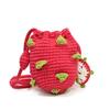 Knitted Charming Childrens Bag With Adorable Dragon Fruit Design For Boys Girls And