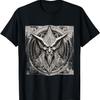 Gothic Horror Devil Demon Occult Scary Halloween Vintage T-Shirt