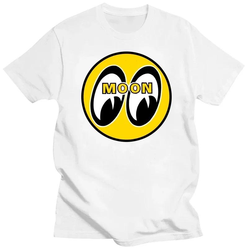 2025 Мужская футболка Mooneyes Невероятное выражение Стиль Харадзюку Мужская повседневная уличная одежда