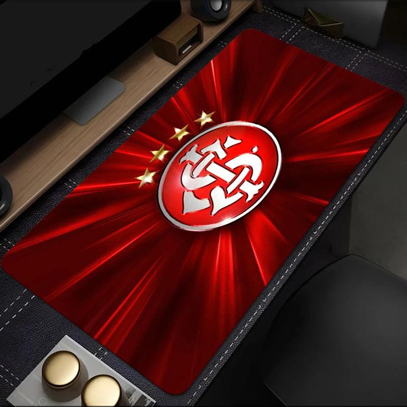 Коврик для мыши Sc Internacional Crest, резиновая основа, коврик для игрового стола, коврик для мыши для геймеров и офисного использования, игровой стол, легко моющийся коврик