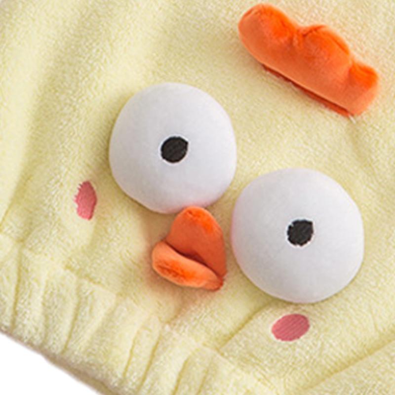 Шапочки для сушки волос, ультраабсорбирующие полотенца из микрофибры для душа, мягкие, милые, с рисунком, быстросохнущие, для ванной