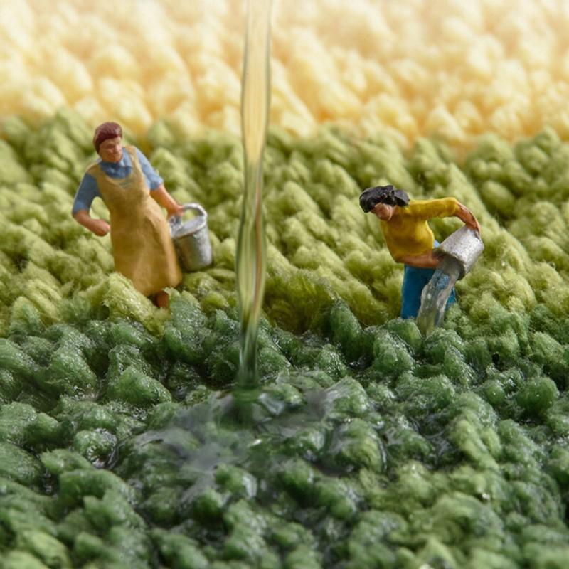 Лимонный Милый Коврик для Ванной Комнаты Нескользящий Коврик для Двери в Форме Фрукта Впитывающий Ворсовый Ковер для Душа Забавный Мультяшный Ковер из Микрофибры