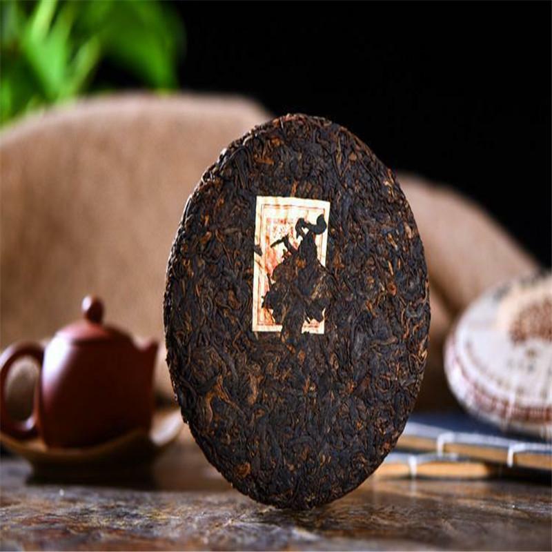 Ripe Pu'er Tea Cooked Old Tea Yunnan Pu-erh Tea Jinmao Gong Cake Brown Tree Cake