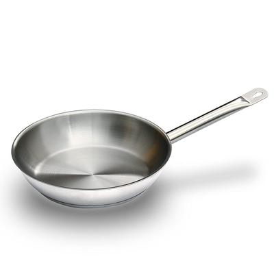 KIPROSTAR Сковорода из нержавеющей стали для коммерческого использования 26 см, совместимая с IH структура дна KIPROSTAR Можно мыть в посудомоечной машине, 3 слоя