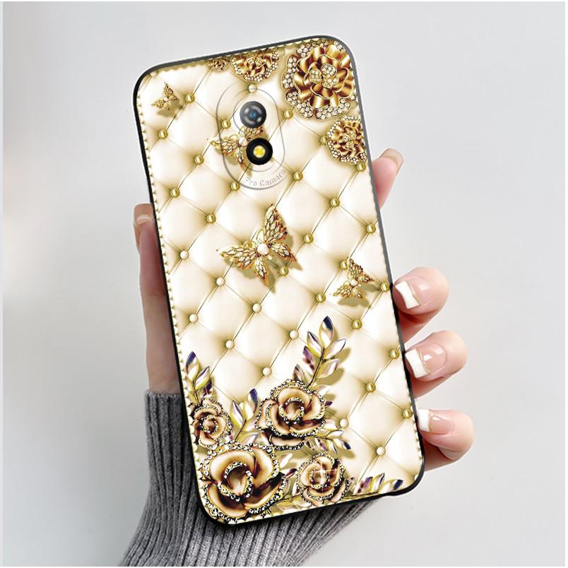 Case For Itel A16/A16 Plus/A23/Itel Alpha Lite Anime Style Bumper Soft Silicone Jelly Black Case Trendy Painted Shockproof Cover