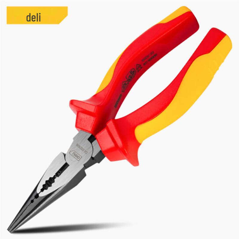 Deli Изолированные длинногубцы 8 дюймов DL512108