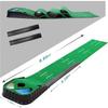 Golf Putting Mat, Hitting Mat Blanket, Exerciser Training Equipment Putter Trainer