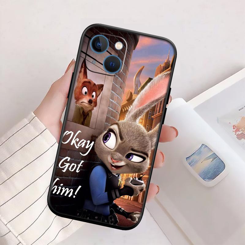 Zootopia Disney Новый высококачественный чехол-ракушка для Redmi Note 10 11 12 Pro Max 10S 10C 10T 11A 11S 12S 12C