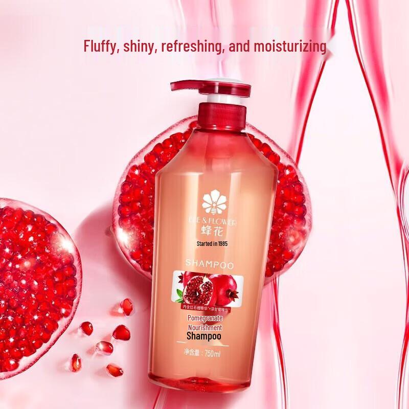 Bee Flower Pomegranate Nourishing Shampoo