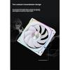 G-PARTNERS Interstellar P2 Компьютерный вентилятор ARGB PWM 120 мм Металлические контакты корпуса компьютера Беспроводное соединение Вентилятор-конструктор Двойное отверстие