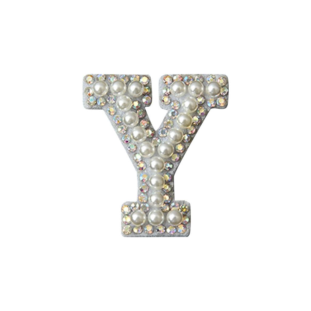 Аксессуары для волос с жемчужными стразами и буквами «сделай сам»