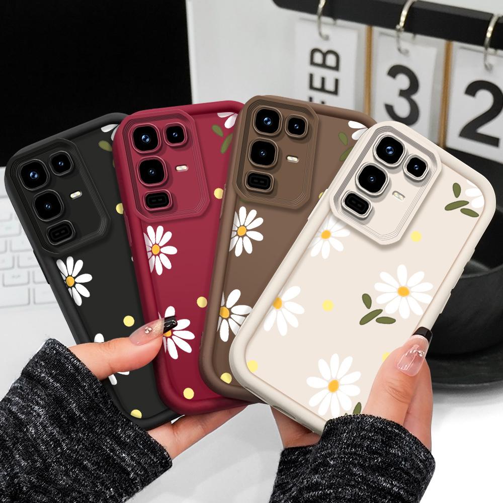 Чехол для телефона 'Падающие маргаритки' для Infinix Note 50 50S 50X 40 40S 30 Pro Plus VIP 4G 5G Лестница Мягкий чехол