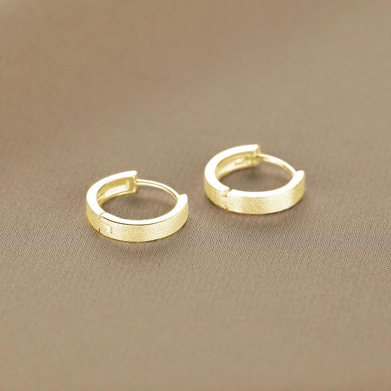 Персонализированные серьги-кольца с венами, женские, легкая роскошь, нишевые, с чувством зрелости, элегантные, простые, легкие, минималистичные серьги-кольца