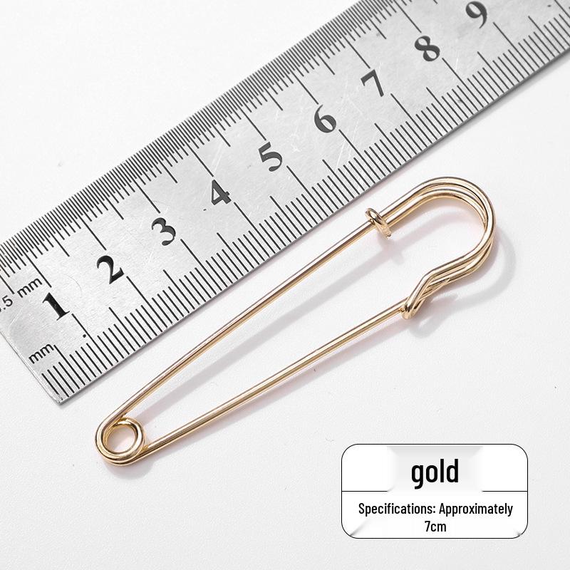 Большая булавка для шали, пряжка для свитера, брошь - Ручная работа, аксессуар для DIY-украшений