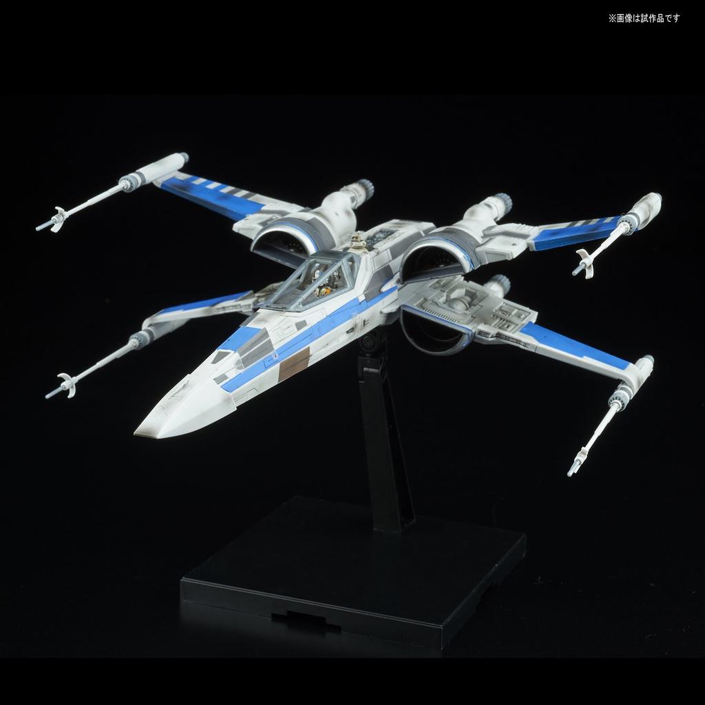 Звезда Последний джедай Истребитель Сопротивление Синяя эскадрилья Характеристики Масштаб Пластиковая Модель Войны X-Wing 1/72