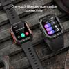 1 Set C20 Pro Sports Watch 1.83 Inch Large Screen Bluetooth-compatible 5 123 Sport Modes Health Monitoring 8763EWE Heart