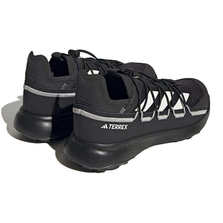 Adidas Voyager 21 Тканевые Нескользящие Прочные Легкие Низкие Функциональные Ботинки для Активного Отдыха Унисекс Черные HP8612