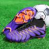 Teenagers Professional Soccer Shoes Purple Tf/Fg Futsal Sneakers Man Non-Slip Wear-Resistant Football Boot Men Zapatilla Futbol