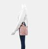 [Pre-Owned] Zoo Series Visetos Allover Print Cute Rabbit Drawstring Leather Crossbody Bag - Very Good #U2DBOX