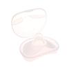 2 шт. силиконовые защитные чехлы для сосков с прозрачным чехлом для переноски