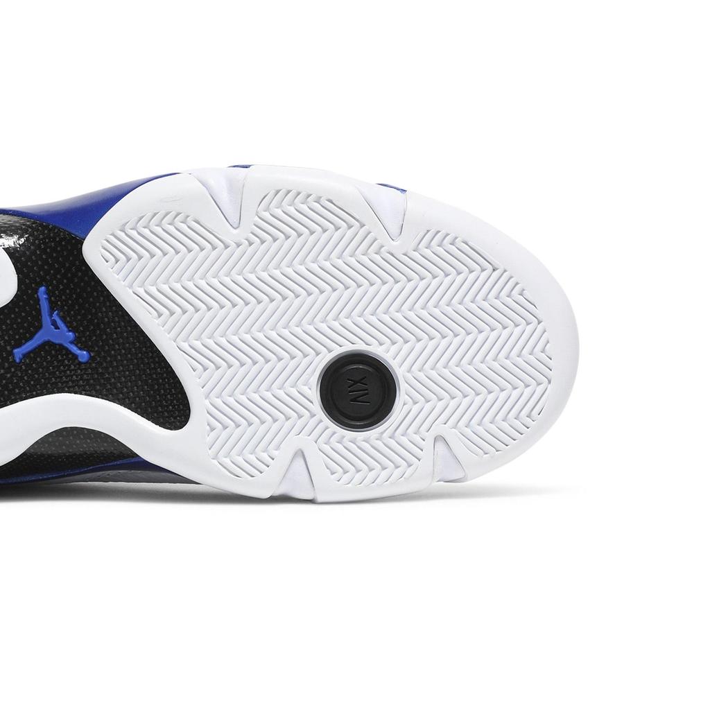 Air Jordan 14 Retro 'Hyper Royal' (Unisex) White / Hyper Royal / Black Vintage Basketball Shoes 487471 104
