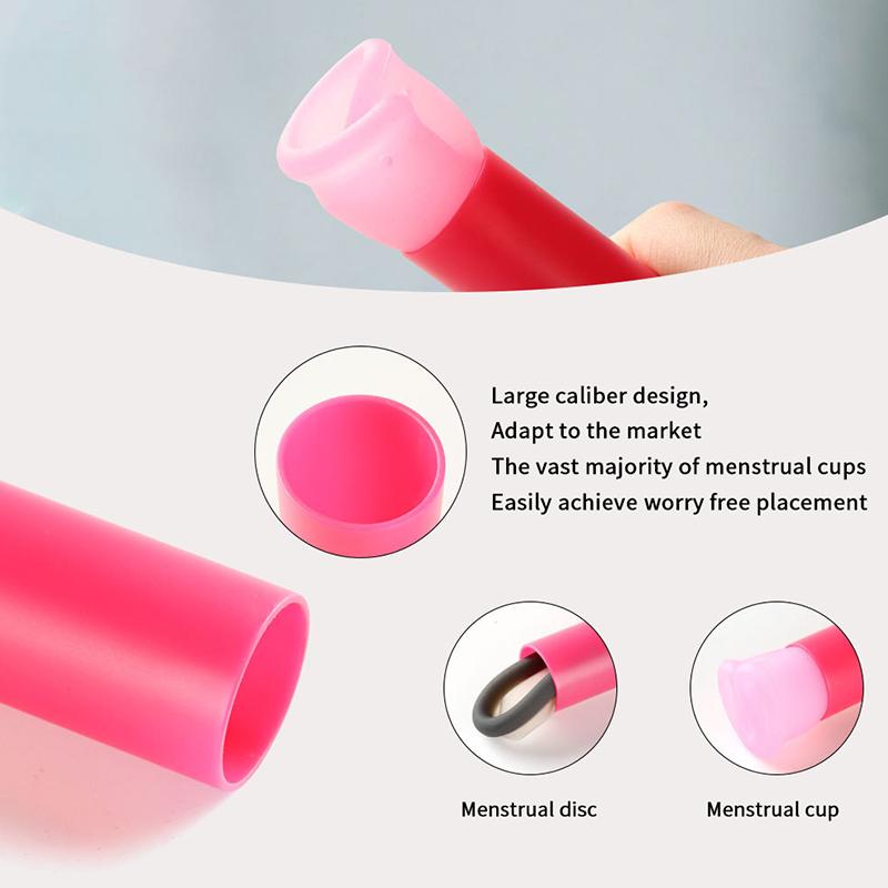 Plastic Menstrual Disc Menstrual Cup Booster Portable Medical Feminine Hygiene Product Leak-Proof Menstrual Period