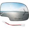 Стекло зеркала заднего вида со стороны водителя TOP-MAX для 2003-2006 Chevy Silverado GMC Sierra Tahoe Yukon Suburban Avalanche Cadillac Escalade, с подогревом
