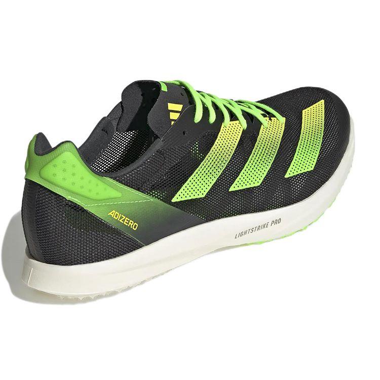 adidas Adizero Avanti TYO Black Solar Green Мужские кроссовки Core-Black Beam-Yellow GY8418