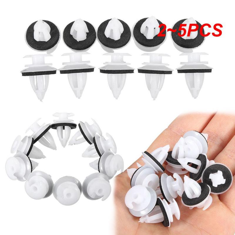 2~5PCS 50x Sealer Door Trim Panel Clip Push Type Retainer for 3 5 7 Series 87+ E36 E34 E46 E39 White Nylon Retainer