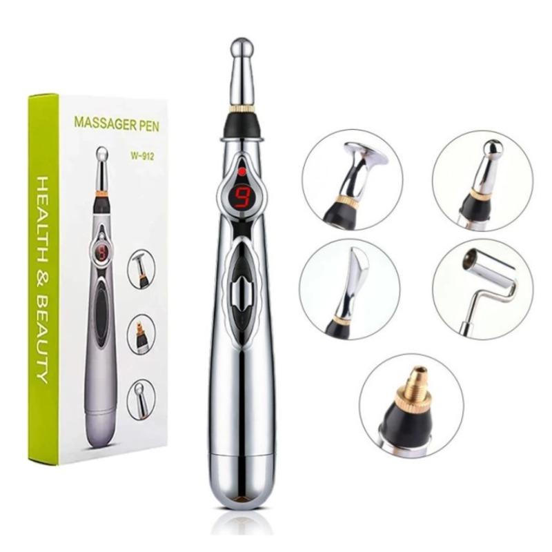 9 Gears Body Электронная акупунктурная ручка Энергетический массаж Акупунктурная ручка Меридианная массажная ручка Глубокое расслабление мышц Средства для снятия боли Массаж