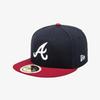 Кепка New Era Fitted Atlanta Braves Домашняя 70367480