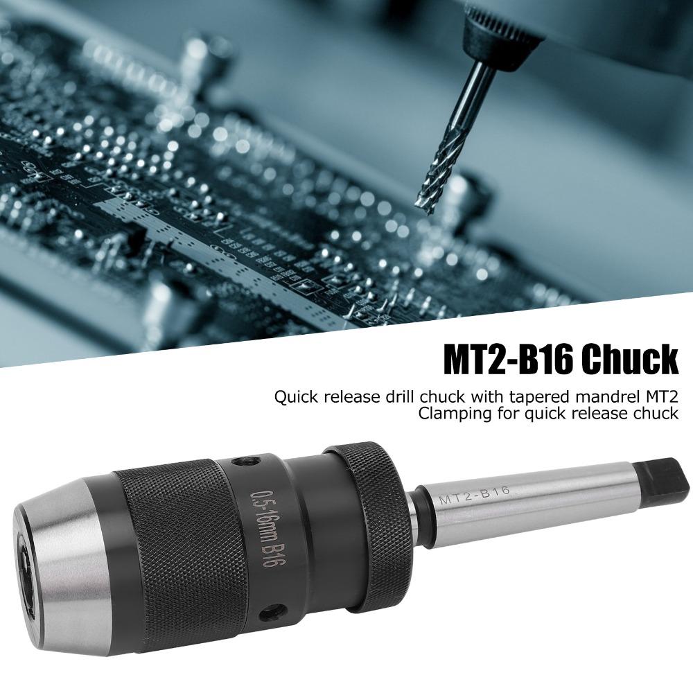 Strong Grip Morse Taper Chuck Morse Taper MT2 Keyless Drill Chuck Machine Tool Use