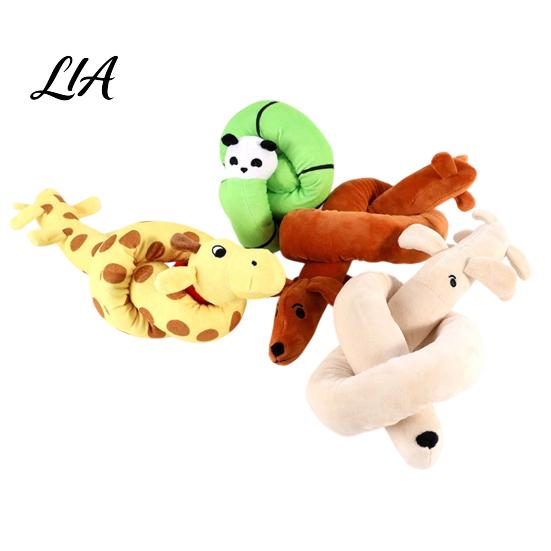 Tug of War Dog Toys Plush Squeaky Toy, Long Strip Stuffed Animal Chew Aggressive Chewer for Dogs Interactive Tug-of-War Toy Small to Medium