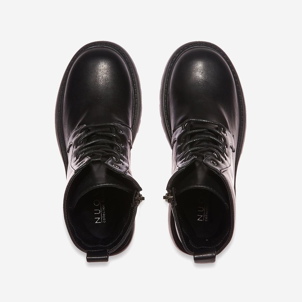 [Nuovo] Narin Lace-up Boots [NC70220-BLACK]