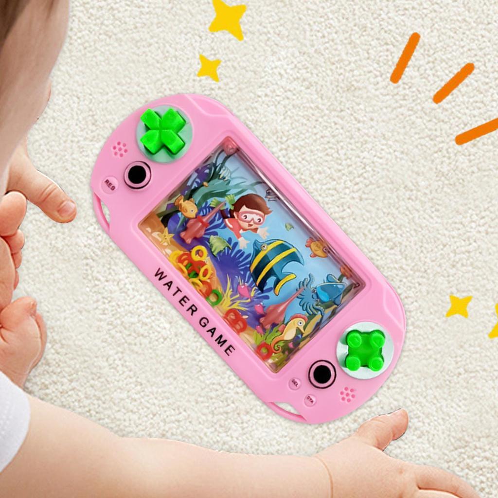 1 шт. Игрушки для снятия стресса Игра с кольцами на воде Ностальгическая игрушка-кольцо для бросания Ручные водные игры Игрушки на День рождения для детей (случайная форма