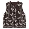 New Chinese style new heavy industry butterfly bead embroidery national style light luxury high-end coat + vest skirt set N9119