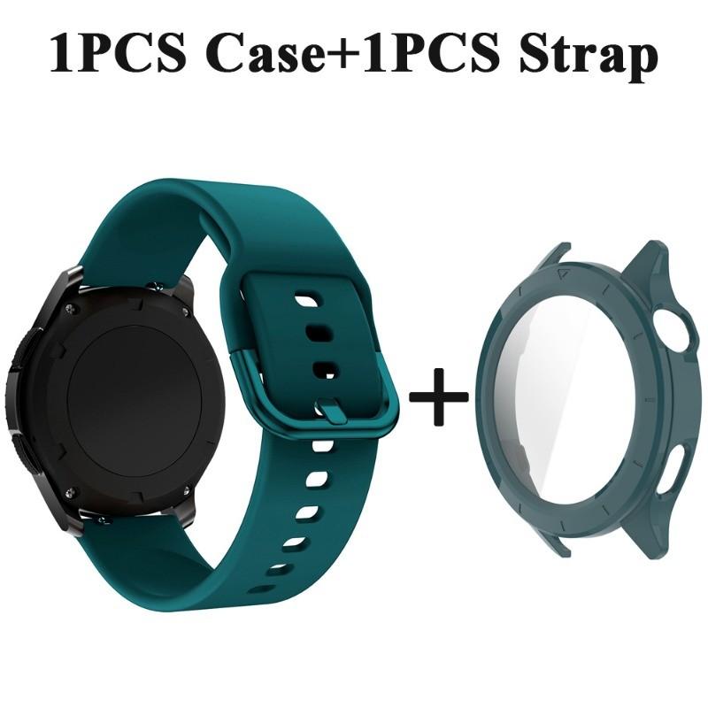 Чехол для ПК + силиконовый ремешок для часов Xiaomi Watch S4 /S4 ESIM Release Soft Sports Strap Shell Watchband Case Cover