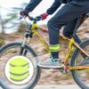 2Pcs Reflective Leg Strap Outdoor Safety Band Adjustable Running Wristband High Visibility Fluorescent Bracelets Cycling