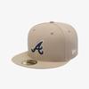 New Era Атланта Брэйвс Контурная fitted кепка Верблюжий 15131692